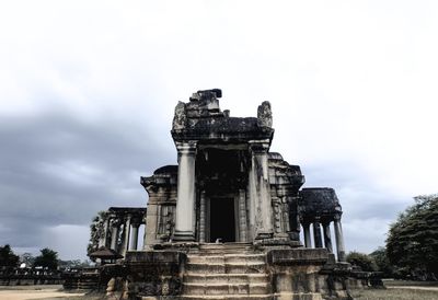 Low angle view of a temple