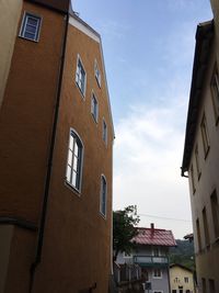 Low angle view of building against sky