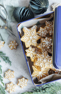 Homemade christmas cookies