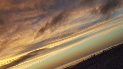 Scenic view of sky during sunset