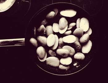 Close-up of food on table