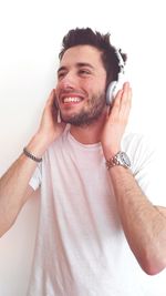 Portrait of a smiling young man