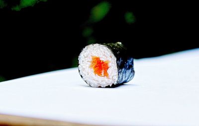 Close-up of sushi