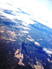 Aerial view of landscape