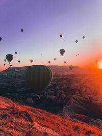 Sunrise in cappadocia 
