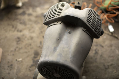 Close-up of microphone