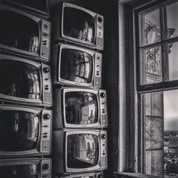 Old-fashioned televisions for sale