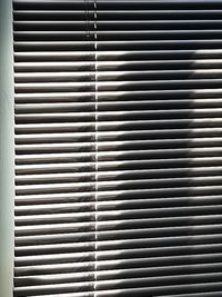Full frame shot of window blinds