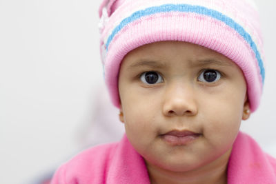 Portrait of cute girl