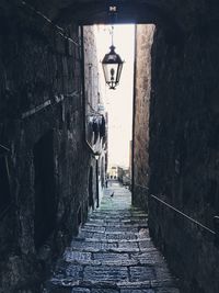 Street amidst buildings