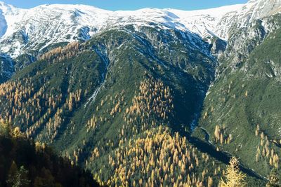 Panoramic view of mountains