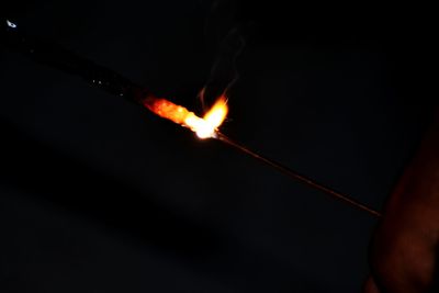 burning