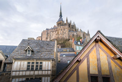 View of the mont saint-michel, france