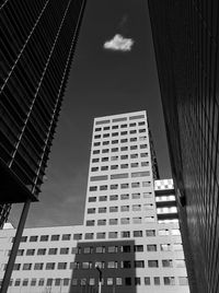 Low angle view of modern building