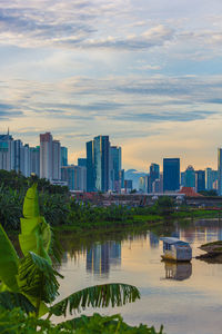 Buildings in city