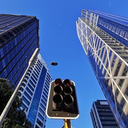 Low angle view of modern building