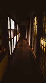 Corridor of building