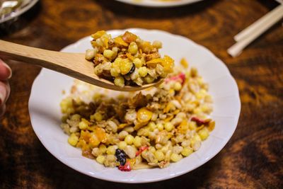 Close-up of food in bowl