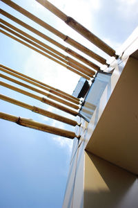 Low angle view of building against sky