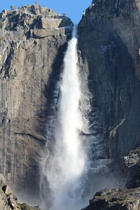 View of waterfall