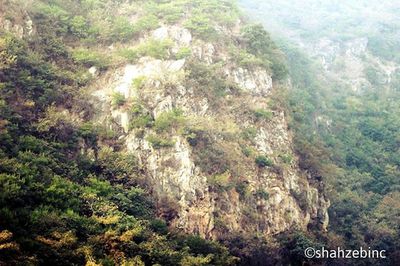 Scenic view of mountains