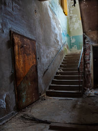 Staircase of old building