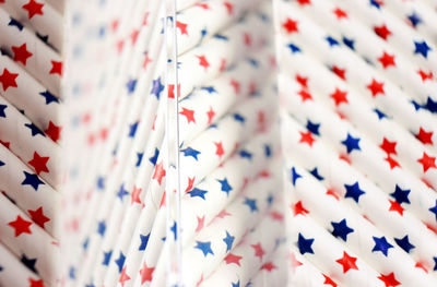 Full frame shot of multi colored flags