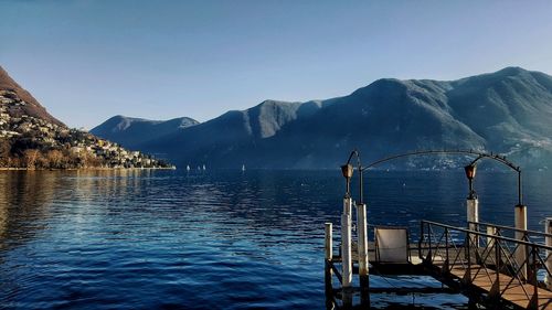 Lugano lake