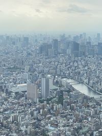 Tokyo viewed from tokyo skytree 