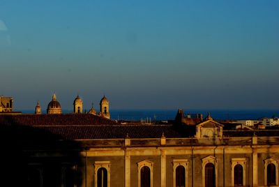 View of buildings in city