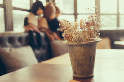 Close-up of drink on table