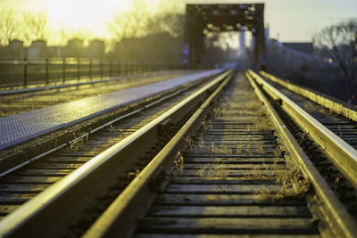 Railroad tracks