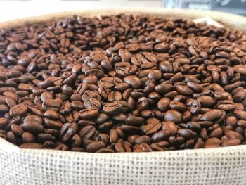 Close-up of coffee beans