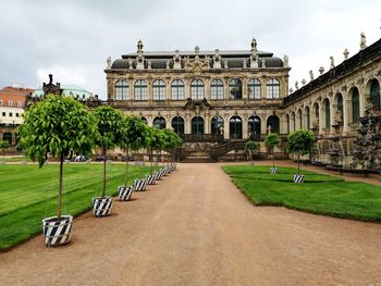 View of historic building against sky