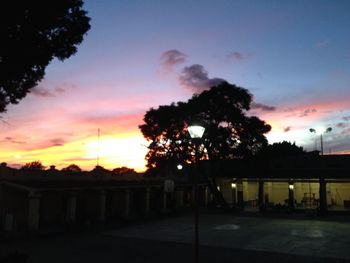 Scenic view of sky at sunset