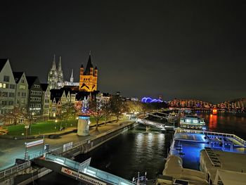 Cologne at night 