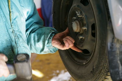 Change of tyres for coming cold winter