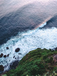 Scenic view of sea shore