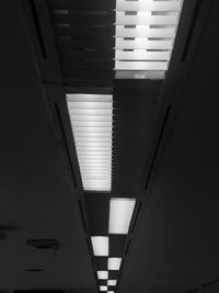 Low angle view of illuminated building