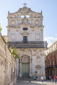 The church of s, lucia in ortigia