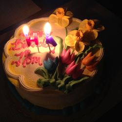 Multi colored flowers