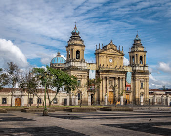 View of church