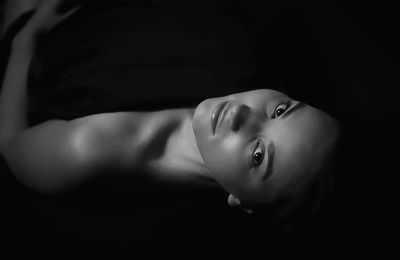 Portrait of young woman