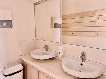 Interior of bathroom