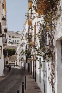 Street amidst buildings in city