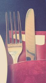 Close-up of food on table