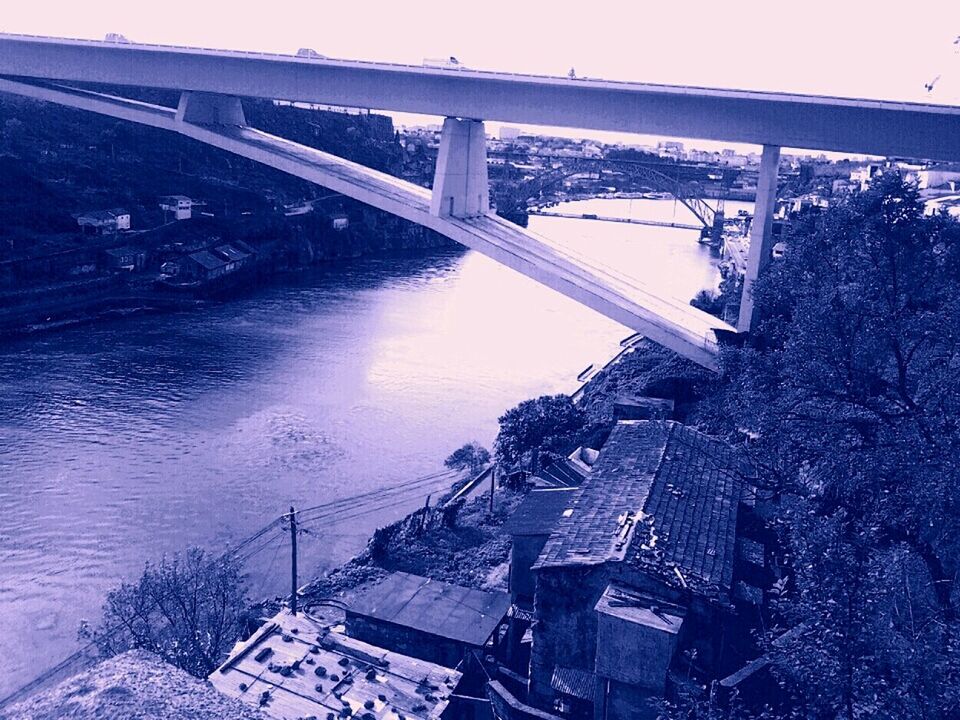 VIEW OF BRIDGE OVER RIVER