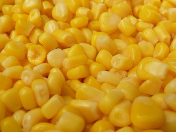 Closeup of sweet corn