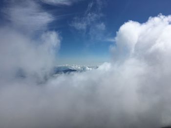 Scenic view of clouds in sky