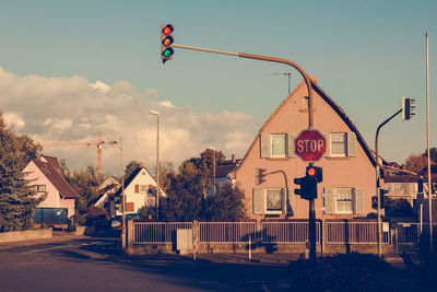 View of built structure against sky